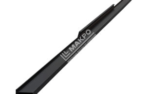 Профиль №3 с одной интегрированной ручкой на хлысте 1200 мм Черный матовый