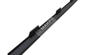 Профиль №3 с тремя интегрированными ручками на хлысте 290 мм Черный матовый