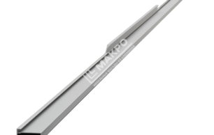 Профиль №4 с одной интегрированной ручкой на хлысте 1200 мм Серебро матовое